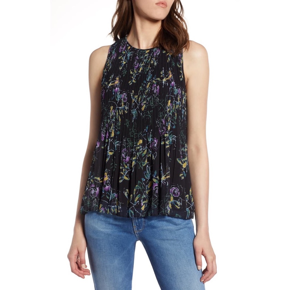Halogen Pleated Top